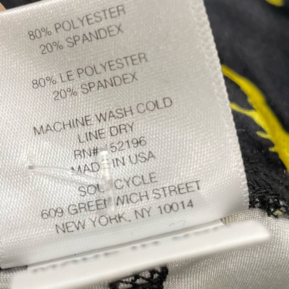 NWT Terez x SoulCycle Splatter Paint Tall Band Leggings - Picture 7 of 10